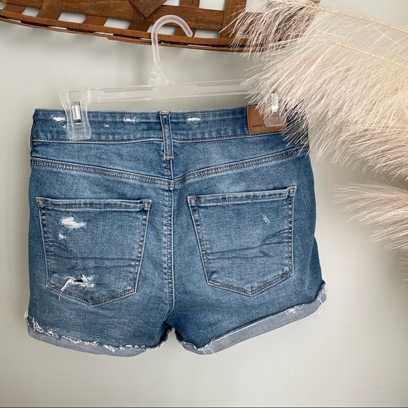 American Eagle Hi-Rise Shortie Super Stretch Short - Picture 2 of 10